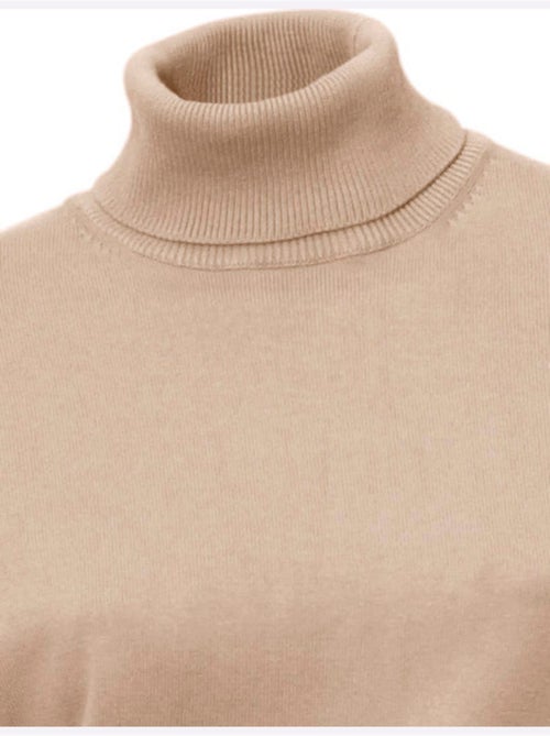 Pull à Col Roulé Superbe Basique Facile à Associer - Taille Standard - helline - Kiabi