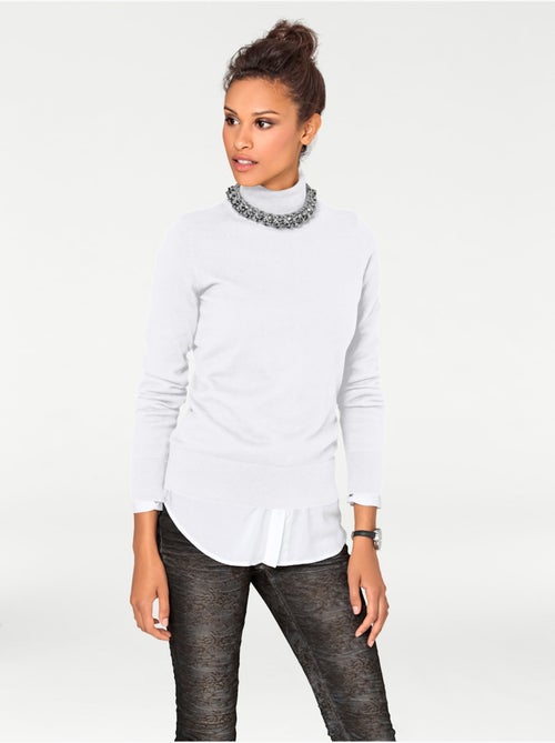 Pull à Col Roulé Superbe Basique Facile à Associer - Taille Standard - Helline - Kiabi