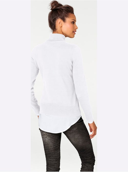 Pull à Col Roulé Superbe Basique Facile à Associer - Taille Standard - Helline - Kiabi