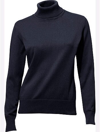Pull à Col Roulé Superbe Basique Facile à Associer - Taille Standard - helline