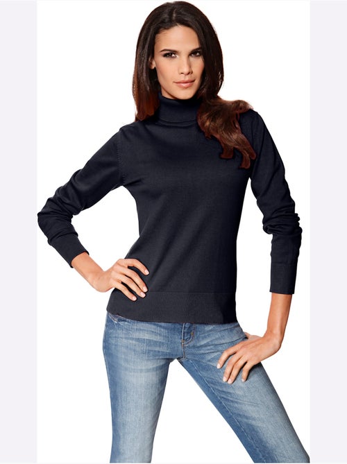 Pull à Col Roulé Superbe Basique Facile à Associer - Taille Standard - helline - Kiabi