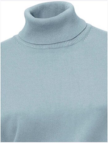 Pull à Col Roulé Superbe Basique Facile à Associer - Taille Standard - helline