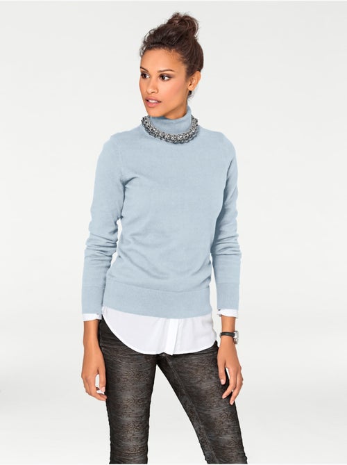 Pull à Col Roulé Superbe Basique Facile à Associer - Taille Standard - helline - Kiabi