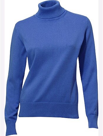 Pull à Col Roulé Superbe Basique Facile à Associer - Taille Standard - helline