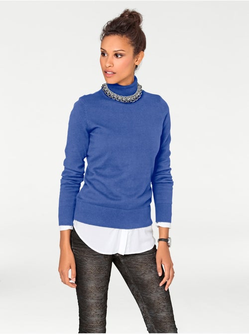 Pull à Col Roulé Superbe Basique Facile à Associer - Taille Standard - helline - Kiabi