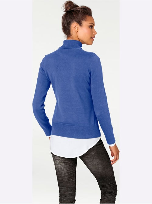 Pull à Col Roulé Superbe Basique Facile à Associer - Taille Standard - helline - Kiabi