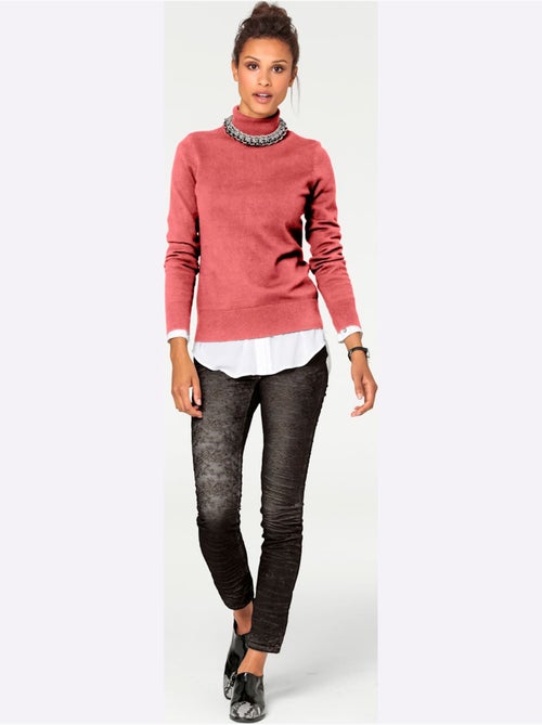 Pull à Col Roulé Superbe Basique Facile à Associer - Taille Standard - helline - Kiabi