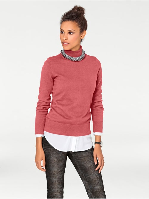 Pull à Col Roulé Superbe Basique Facile à Associer - Taille Standard - helline - Kiabi