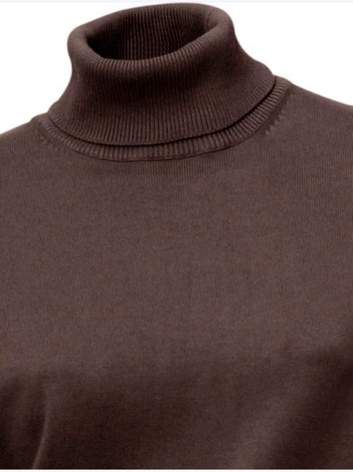 Pull à Col Roulé Superbe Basique Facile à Associer - Taille Standard - helline - Kiabi
