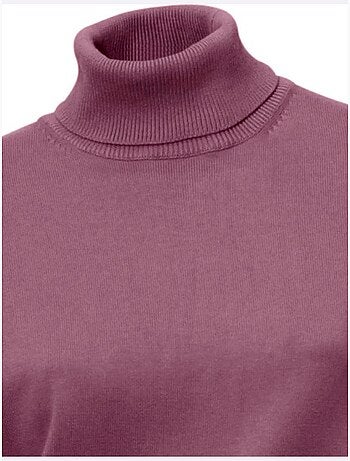 Pull à Col Roulé Superbe Basique Facile à Associer - Taille Standard - helline