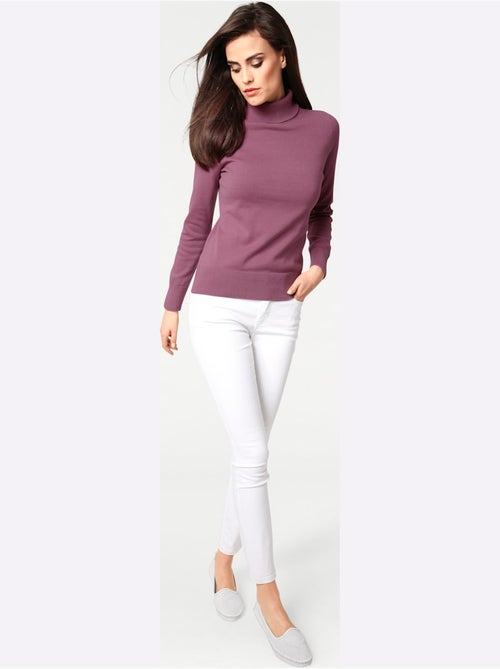 Pull à Col Roulé Superbe Basique Facile à Associer - Taille Standard - helline - Kiabi