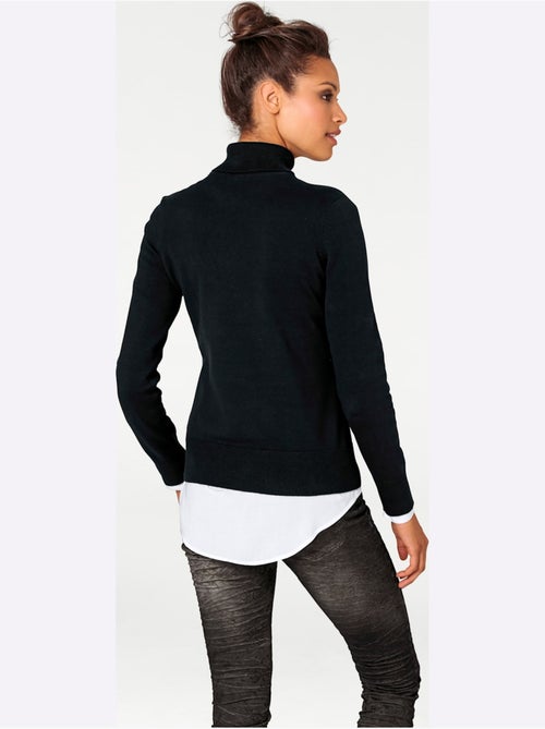Pull à Col Roulé Superbe Basique Facile à Associer - Taille Standard - helline - Kiabi