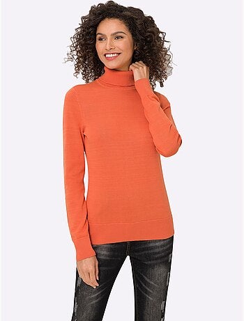 Pull à Col Roulé Superbe Basique Facile à Associer - Taille Standard - helline