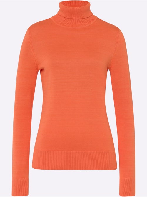 Pull à Col Roulé Superbe Basique Facile à Associer - Taille Standard - helline - Kiabi