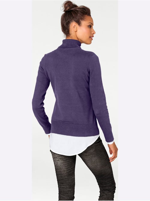 Pull à Col Roulé Superbe Basique Facile à Associer - Taille Standard - helline - Kiabi