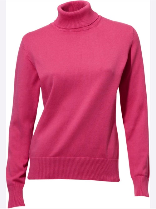 Pull à Col Roulé Superbe Basique Facile à Associer - Taille Standard - helline - Kiabi