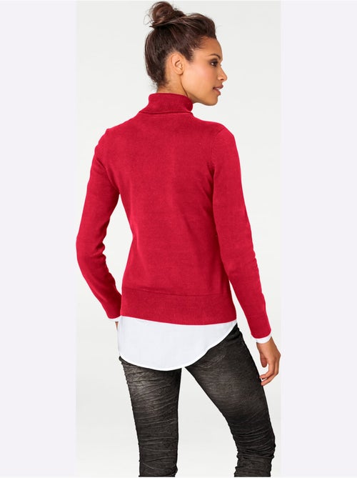 Pull à Col Roulé Superbe Basique Facile à Associer - Taille Standard - helline - Kiabi
