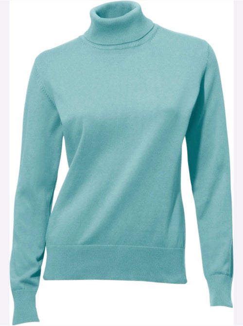 Pull à Col Roulé Superbe Basique Facile à Associer - Taille Standard - helline - Kiabi