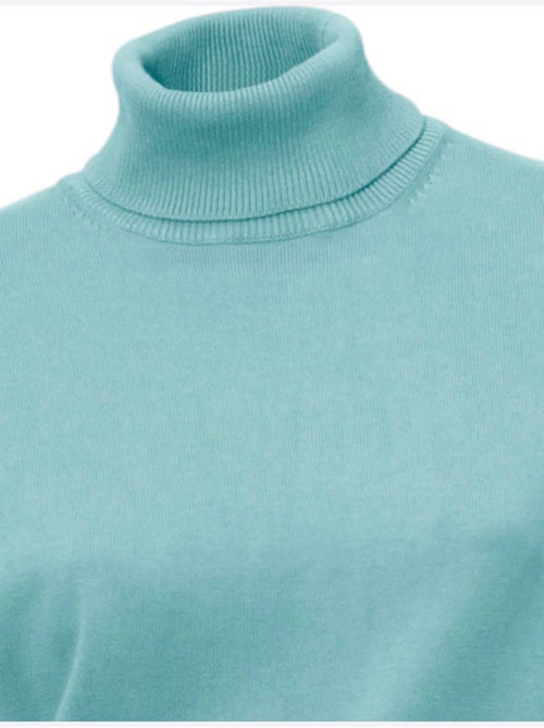 Pull à Col Roulé Superbe Basique Facile à Associer - Taille Standard - helline - Kiabi