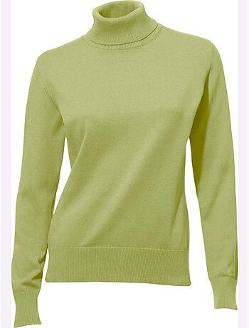 Pull à Col Roulé Superbe Basique Facile à Associer - Taille Standard - helline