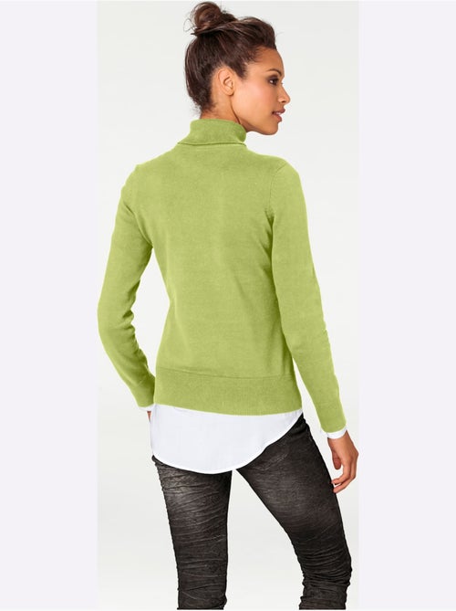 Pull à Col Roulé Superbe Basique Facile à Associer - Taille Standard - helline - Kiabi