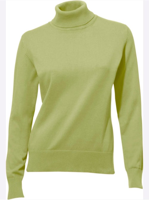 Pull à Col Roulé Superbe Basique Facile à Associer - Taille Standard - helline - Kiabi