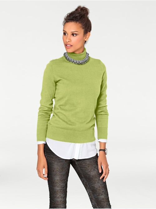 Pull à Col Roulé Superbe Basique Facile à Associer - Taille Standard - helline - Kiabi