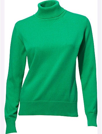 Pull à Col Roulé Superbe Basique Facile à Associer - Taille Standard - helline