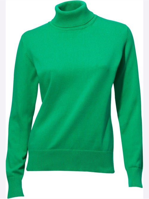 Pull à Col Roulé Superbe Basique Facile à Associer - Taille Standard - helline - Kiabi