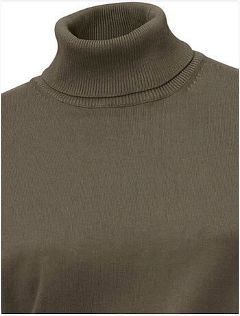 Pull à Col Roulé Superbe Basique Facile à Associer - Taille Standard - helline