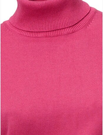 Pull à Col Roulé Tricot Fin Et Doux - Taille Standard - Helline