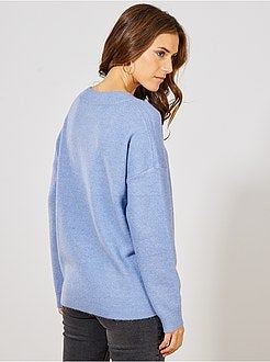 Pull à col V - Kiabi