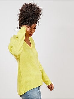 Pull à col V - Kiabi