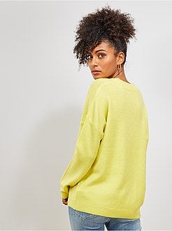 Pull à col V - Kiabi