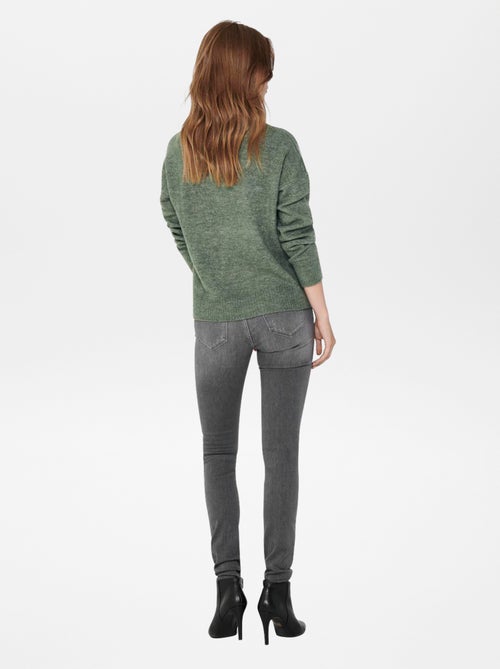 Pull à col V 'JDY' - Kiabi