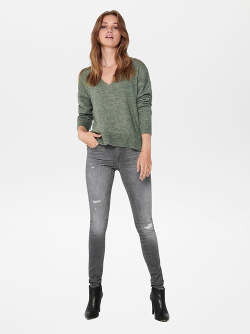 Pull à col V 'JDY' - Kiabi