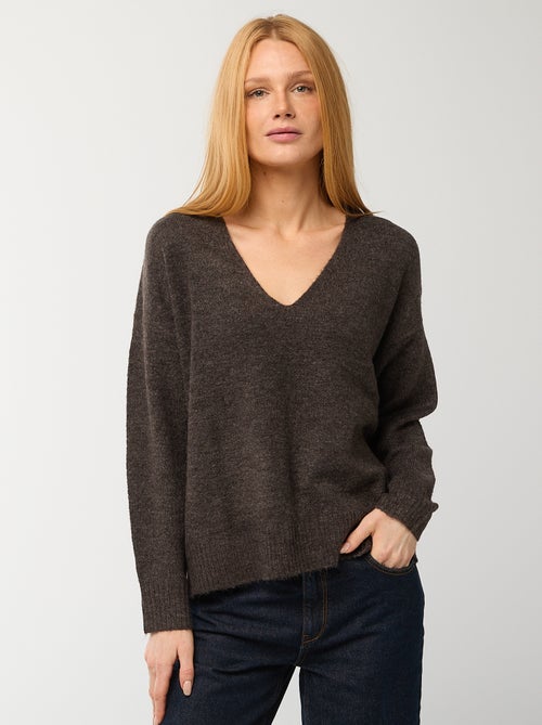 Pull à col V 'JDY' - Kiabi