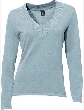 Pull à Encolure En V - Taille Standard - Helline
