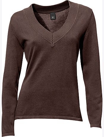 Pull à encolure en v - taille standard - helline