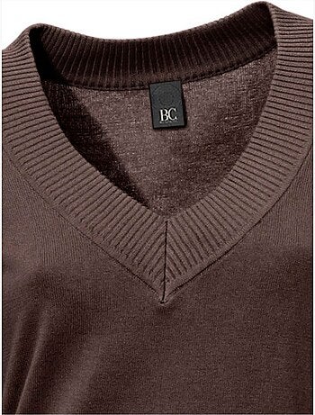 Pull à encolure en v - taille standard - helline