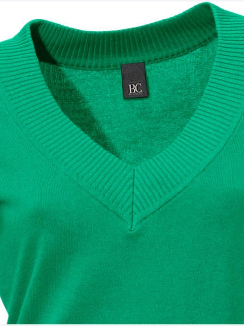 Pull à Encolure En V - Taille Standard - Helline - Kiabi