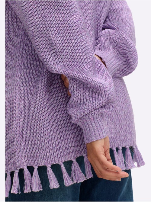 Pull à Encolure En V - Taille Standard - Sheego - Kiabi