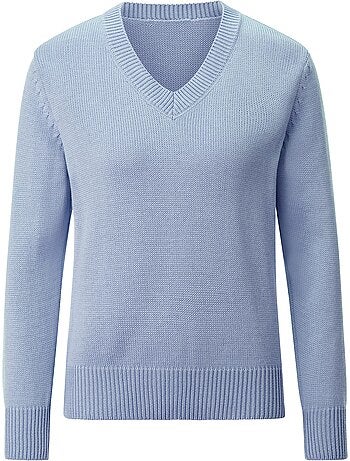Pull à Encolure En V 50% Coton - Taille Standard - Witt