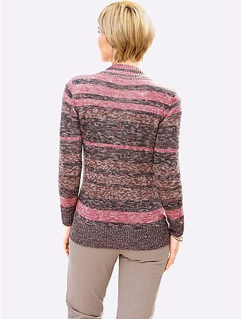 Pull à encolure en v encolure en v chevauchante - taille standard - witt