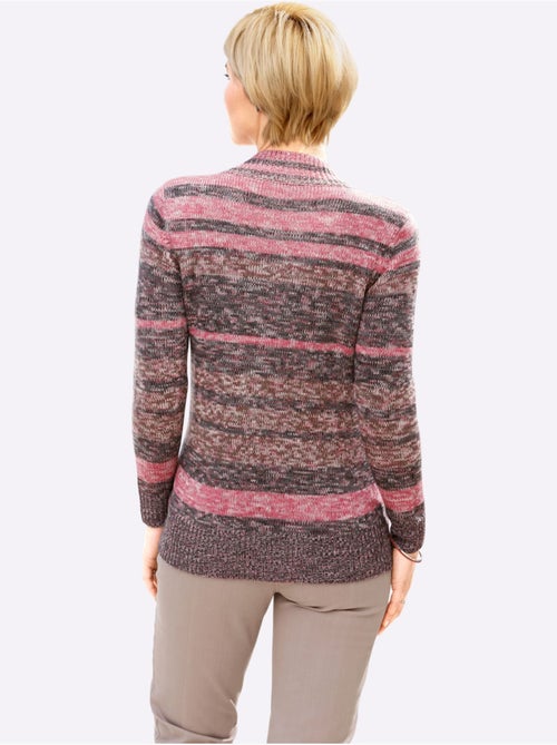 Pull à encolure en v encolure en v chevauchante - taille standard - witt - Kiabi