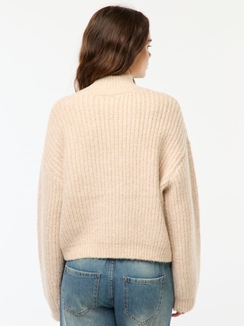 Pull à grosse maille - Kiabi