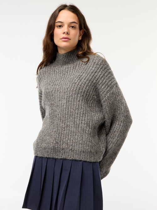 Pull à grosse maille - Kiabi