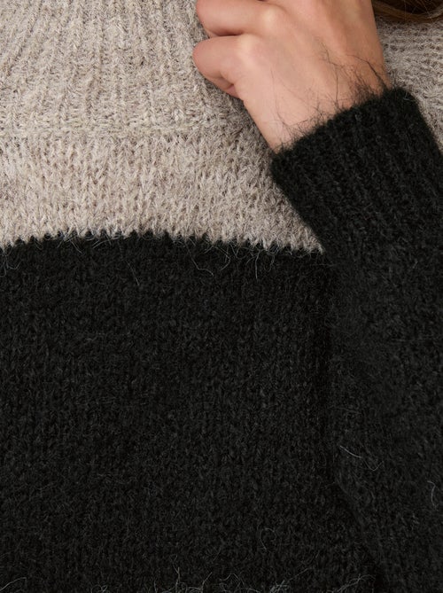 Pull à large rayures 'JDY' - Kiabi