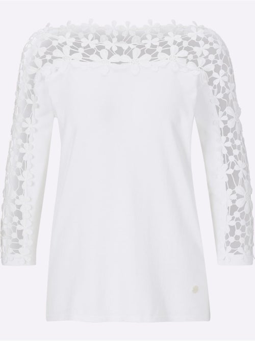 Pull à Manches 3/4 30% Lyocell - Taille Standard - helline - Kiabi