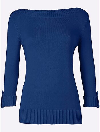 Pull à Manches 3/4 50% Coton - Taille Standard - Witt